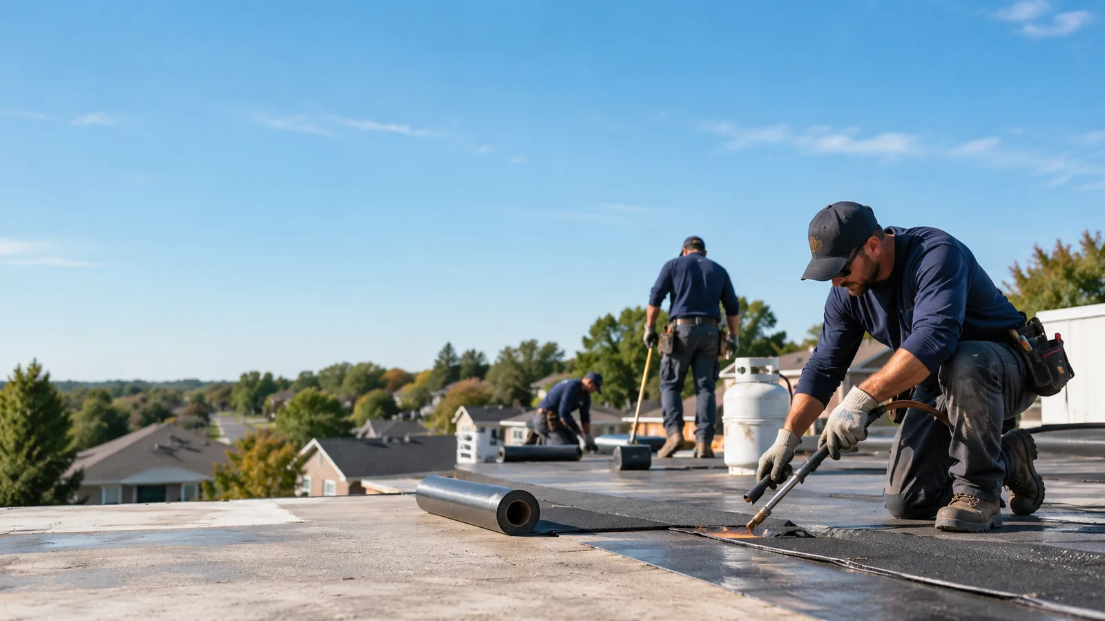Flat Roof Leak Repair providers in Makinen, MN